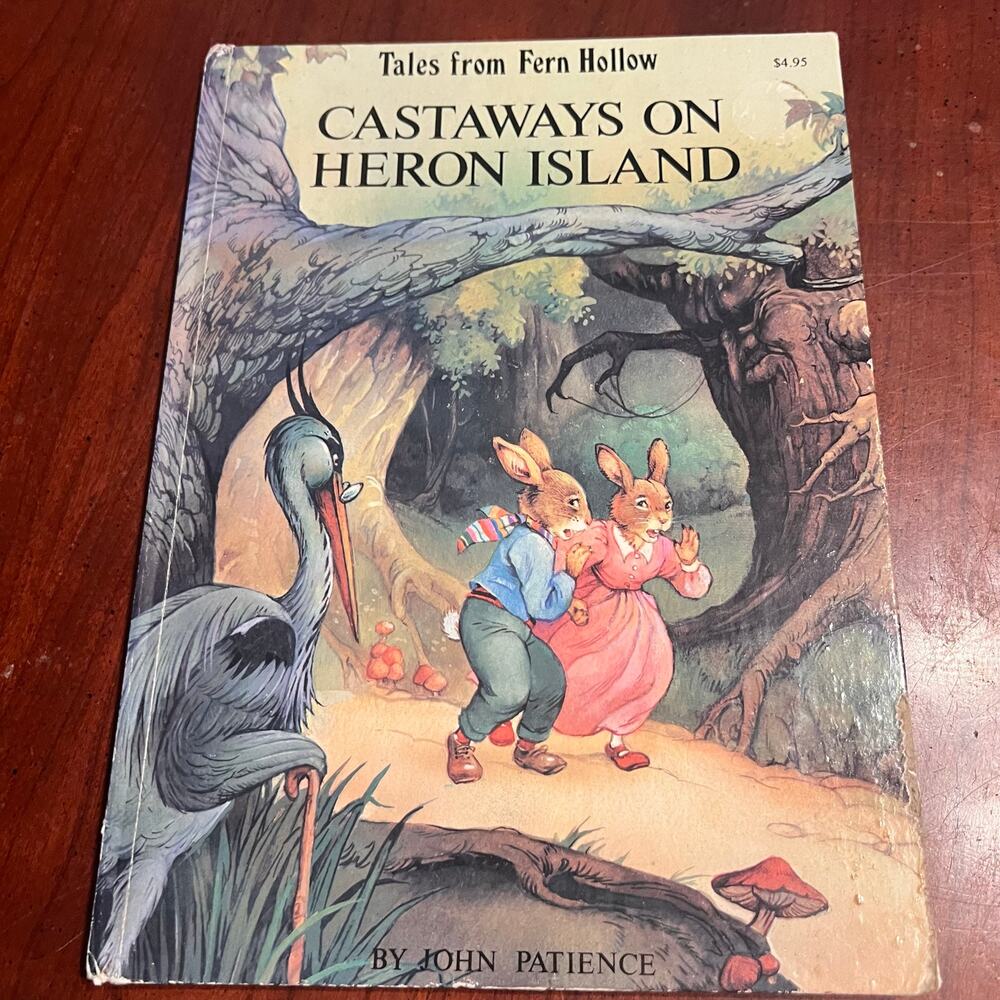 Tales From Fern Hollow Castaways on Heron Island Hardcover Picture book Story